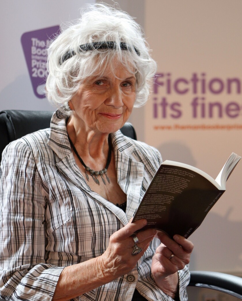 Nobel Prize winner Alice Munro has given conflicting signals about whether she will continue to write.