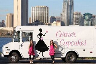 The ladies behind San Diego's very own mobile dessert truck, Corner Cupcakes.