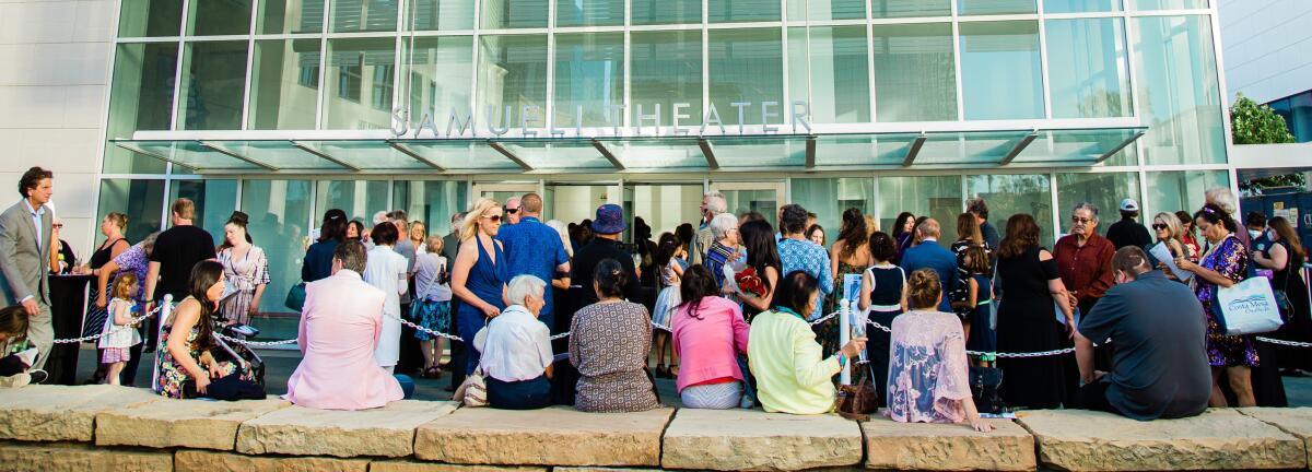 Costa Mesa's 2022 ARTventure drew a crowd to the Segerstrom Center's Samueli Theater. 