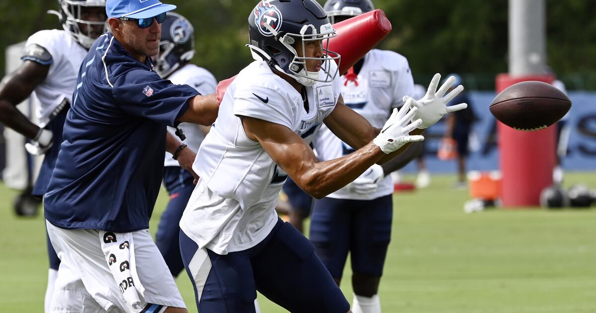 The Tennessee Titans are relieved that wide receiver Treylon Burks' knee  injury isn't serious