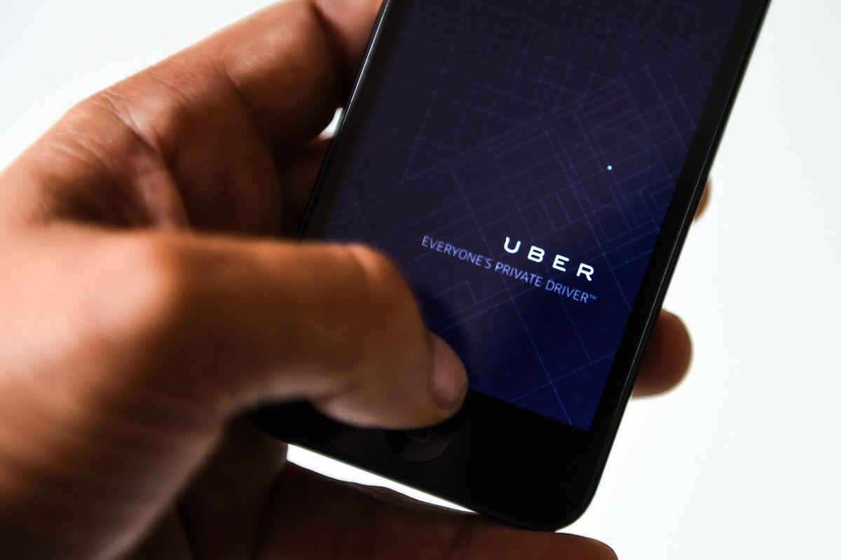 An Uber driver in Colorado has been arrested on suspicion of attempted burglary. Police said he took a woman to an airport and then tried to break into her home.