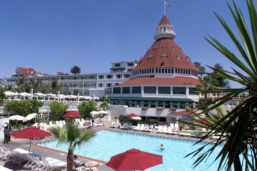 The Hotel del Coronado near San Diego is one of 16 hotels that will reportedly be acquired by Chinese firm Anbang Insurance Group.