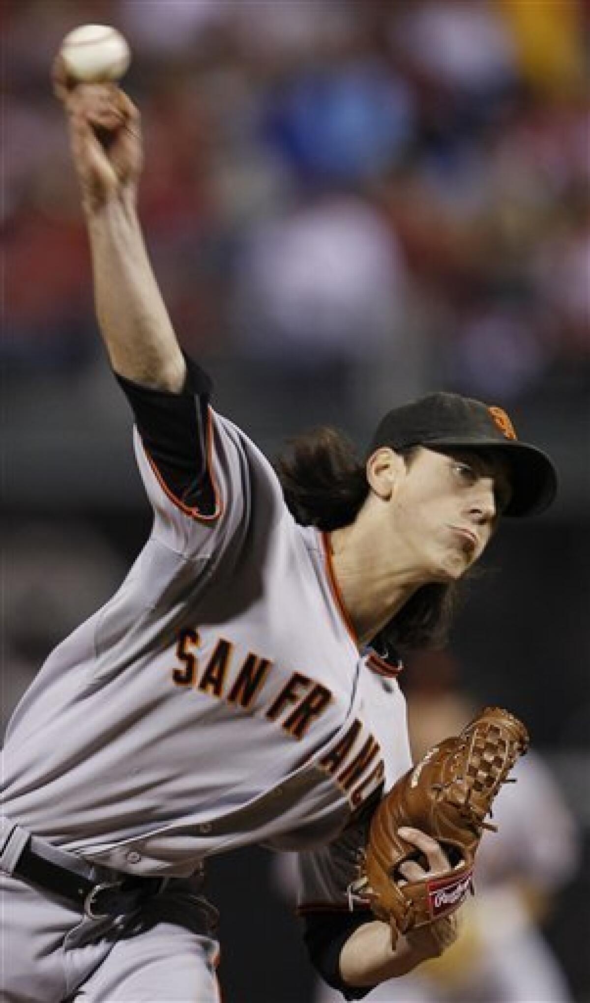 MLB Playoffs 2010: Tim Lincecum of the San Francisco Giants and Roy  Halladay of the Philadelphia Phillies bring the same substance but vastly  different styles to Game 1 of the NLCS - ESPN