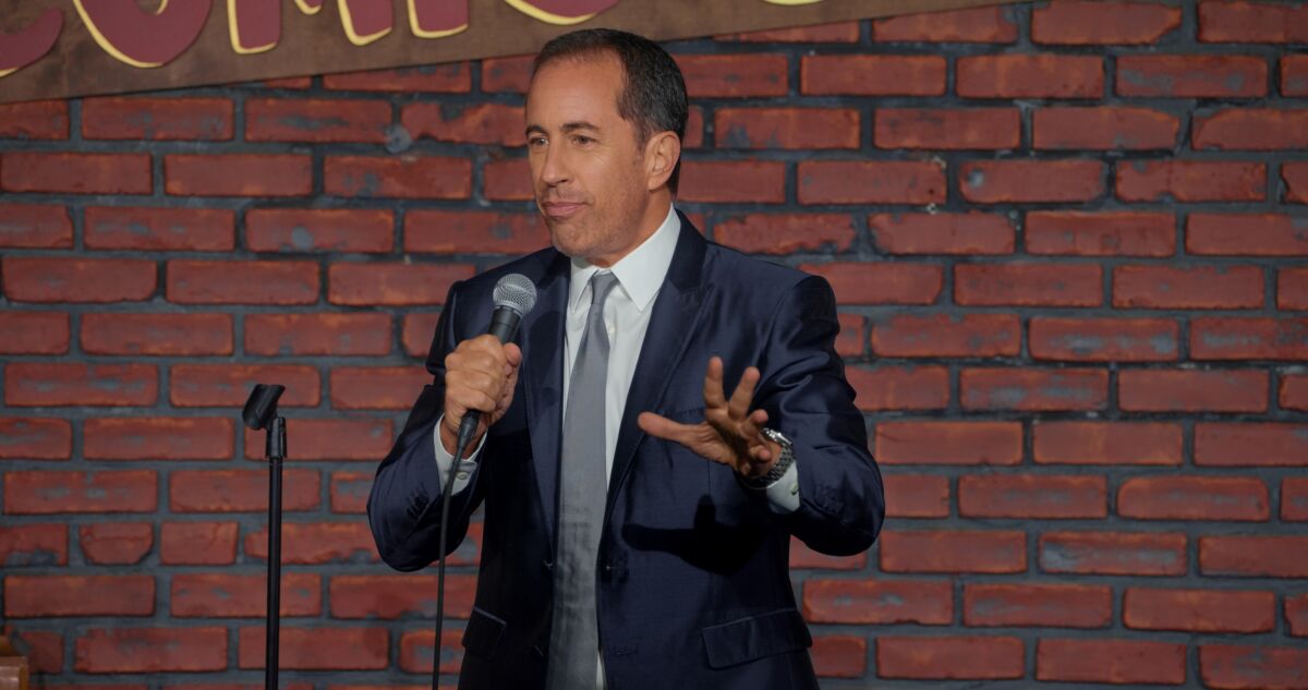 Jerry Seinfeld in a scene from "Jerry Before Seinfeld."