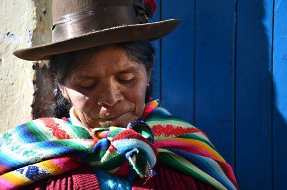 Traditional Quechuan garb