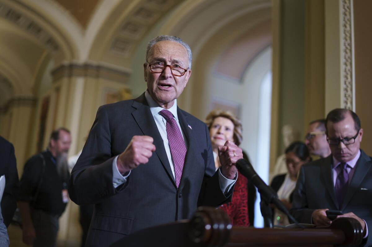 Senate Majority Leader Charles E. Schumer