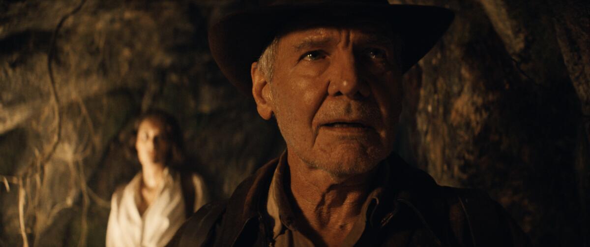 Harrison Ford in "Indiana Jones and the Dial of Destiny"