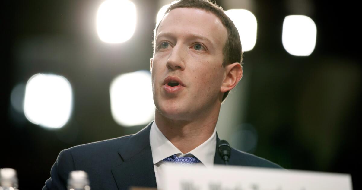 Zuckerberg says White House pressured Facebook over some COVID-19 content