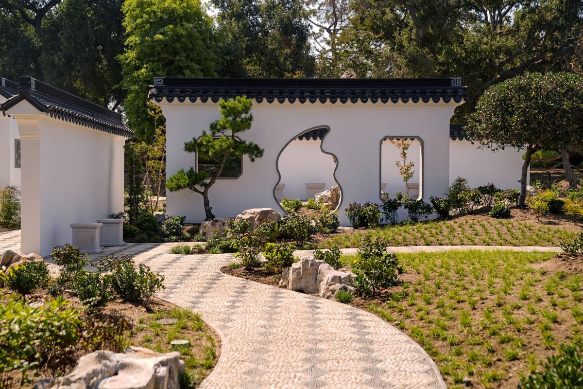 The Verdant Microcosm in the Chinese Garden at the Huntington Library, Art Museum and Botanical Gardens.
