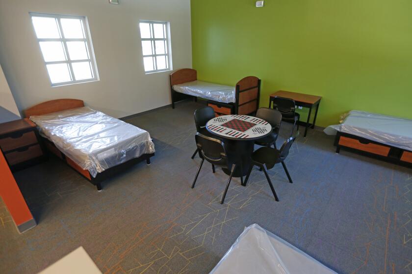 MALIBU, CALIF. -- FRIDAY, MAY 19, 2017: Los Angeles County Probation Department Campus Kilpatrick in Malibu, Calif., on May 19, 2017. This is the new living space and dormitory. (Gary Coronado / Los Angeles Times)