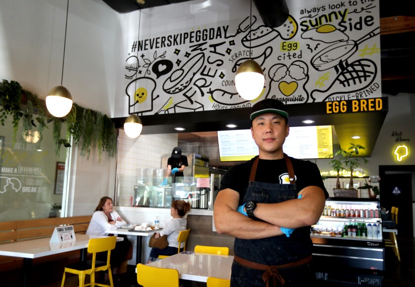 Eggbred owner Albert Shim