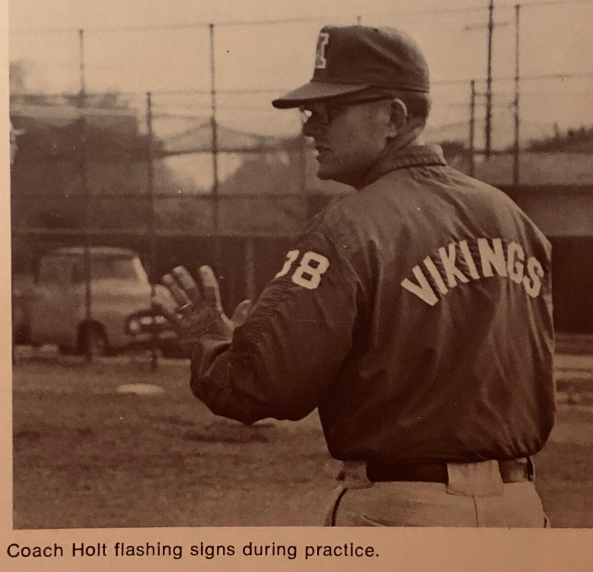 Former Monroe baseball coach Denny Holt.