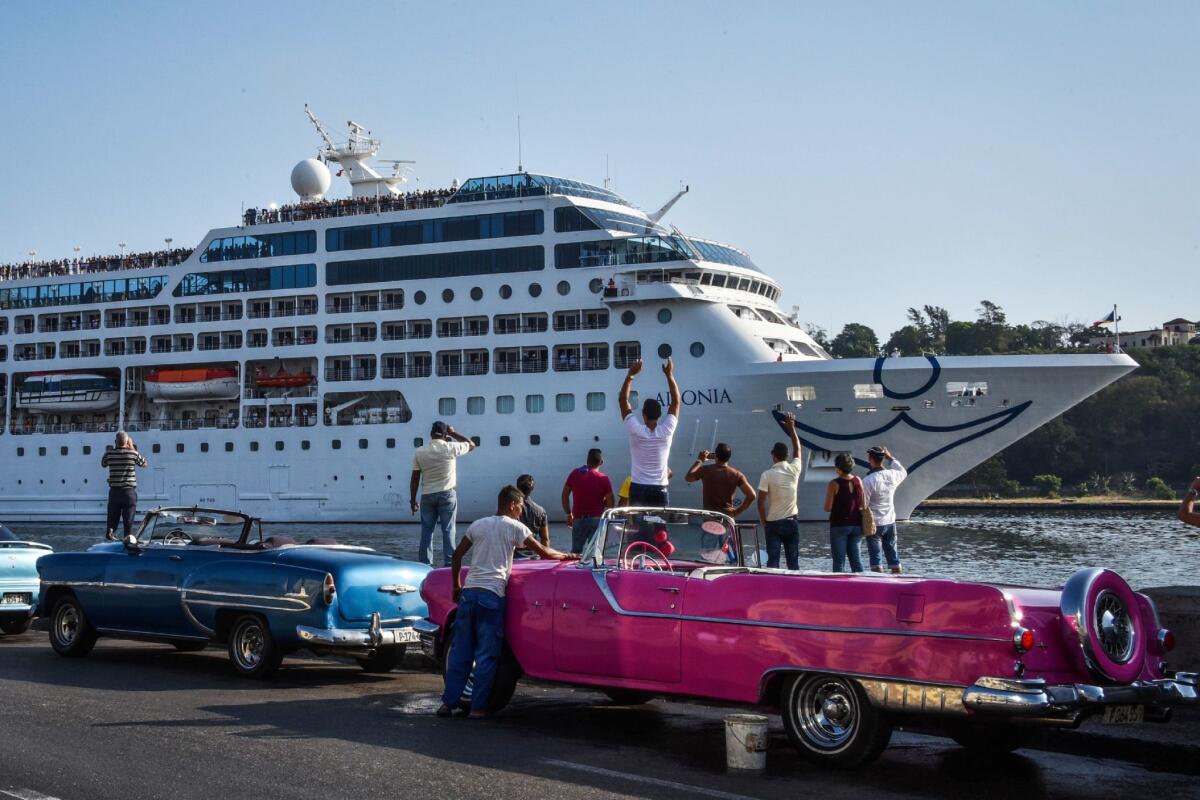 Fathom's Adonia was the first U.S.-to-Cuba cruise ship to arrive in the island nation in five decades.