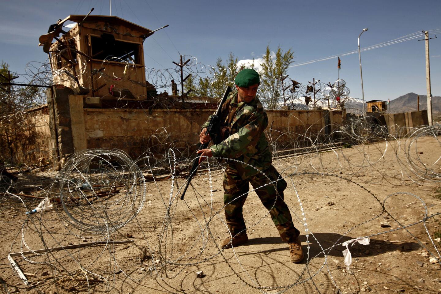 Afghanistan colonel Kohadamani Hamidullah