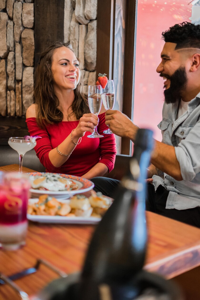 Celebrate Valentine's Day at Cafe Sevilla.