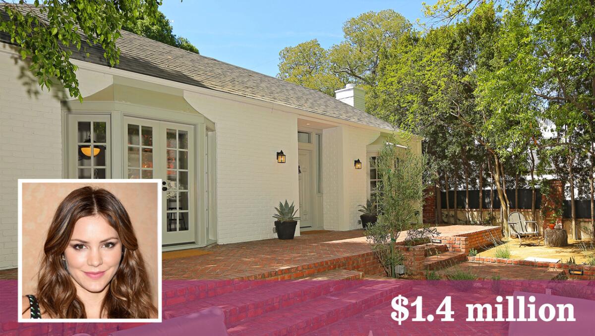 Katharine McPhee, who rose to fame on "American Idol," is making a fresh start in Toluca Lake with a renovated 1945 home.