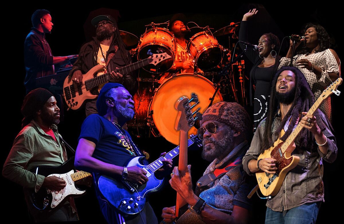 The photo of The Wailers