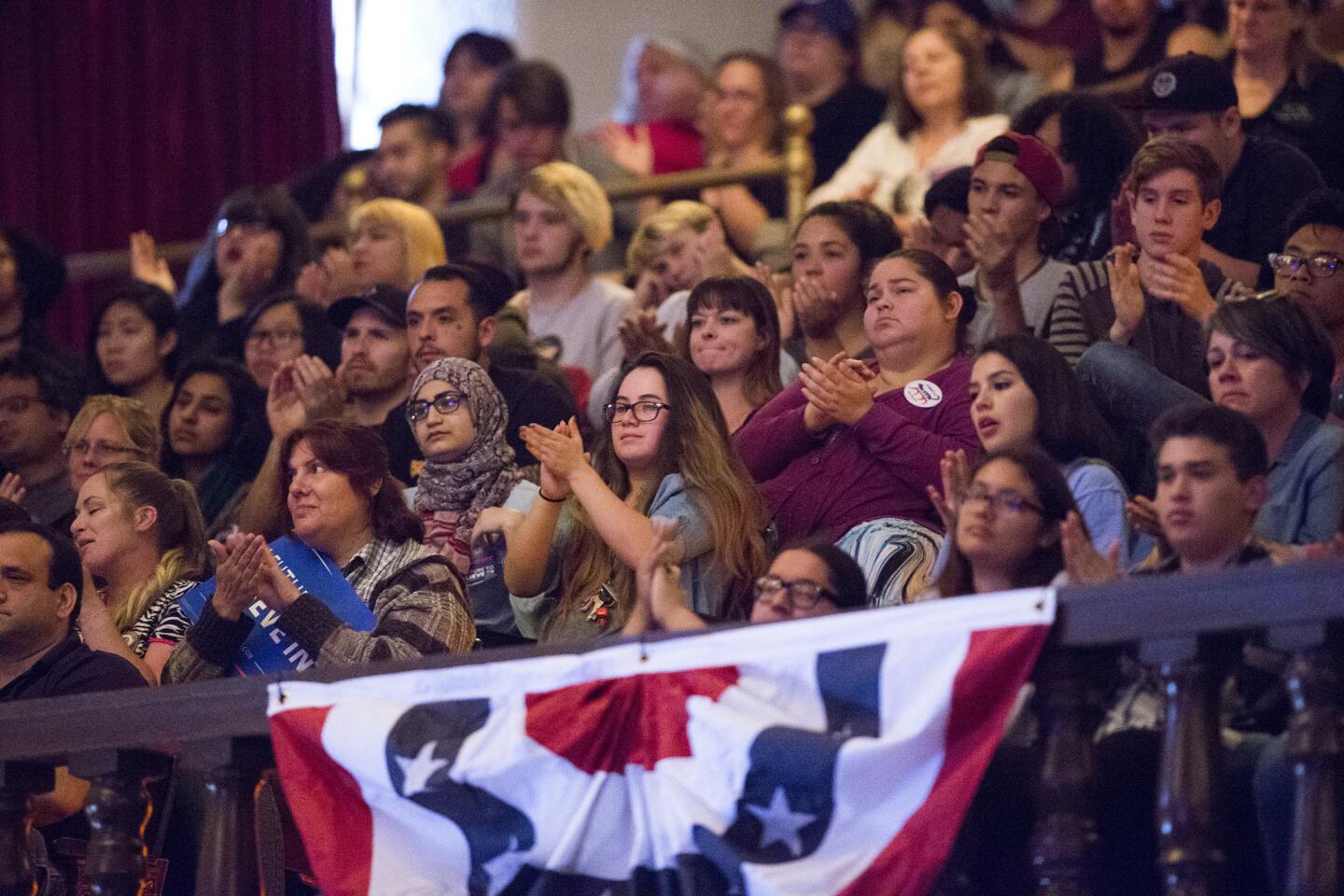 Bernie Sanders in Riverside