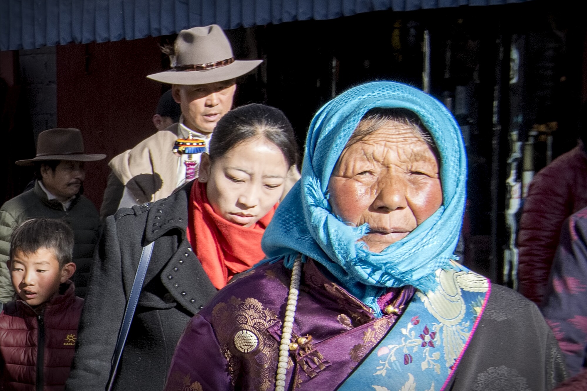 This photograph — one in a series of photos Michael Orenich captured during a trip to Tibet in 2017 — will be part an exhibit of his work at Gallery 21 titled "Face of Humanity."