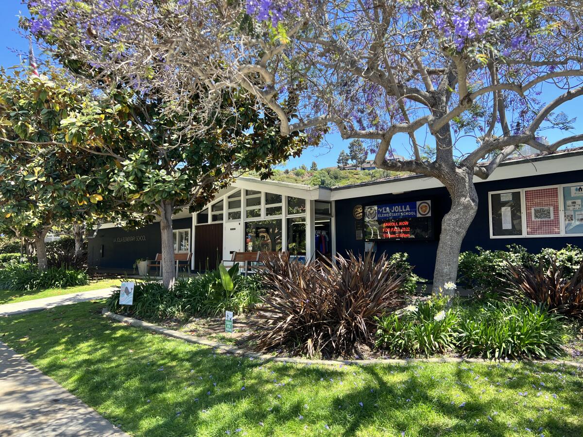 La Jolla Elementary School has been in its current location at 1111 Marine St. since 1916.