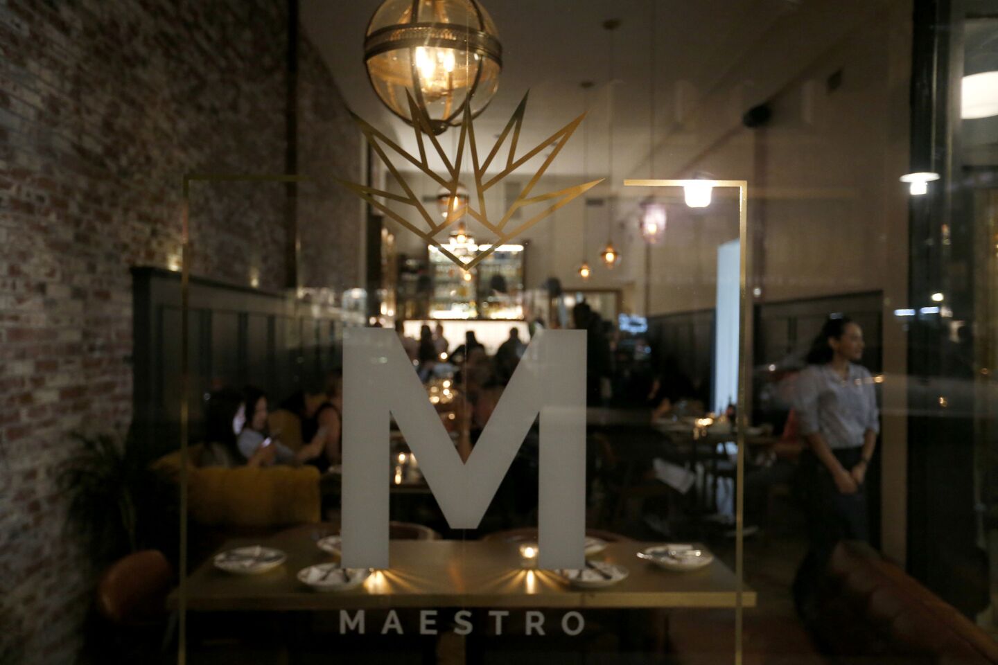 The view through the front window of Maestro.