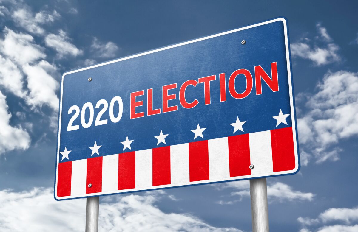 Election 2020 clip art