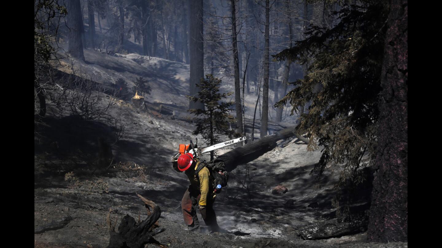 Big Bear Summit fire