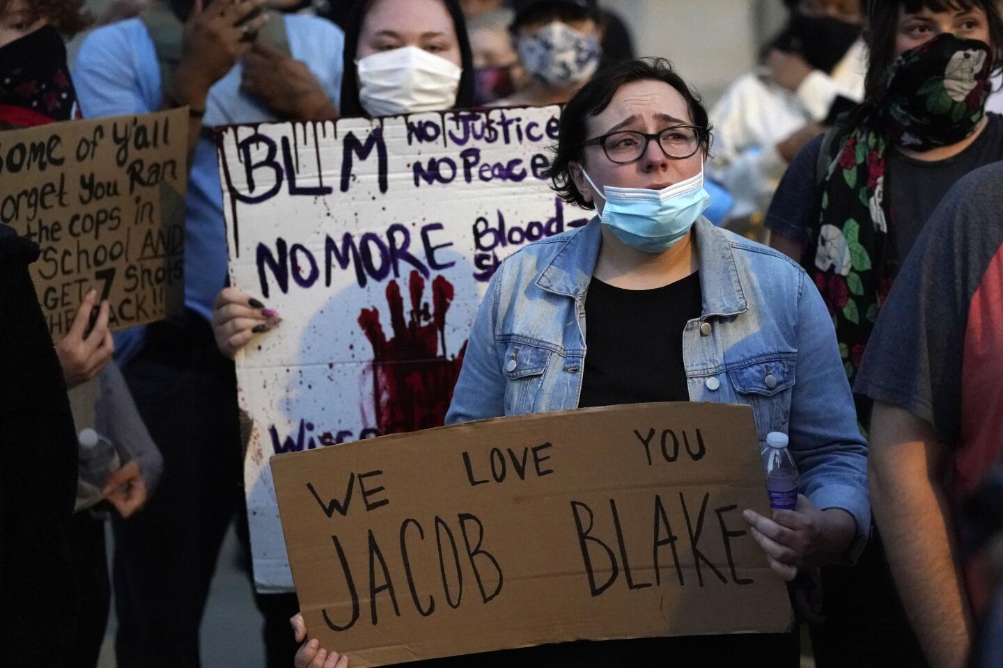 Protest over Jacob Blake shooting