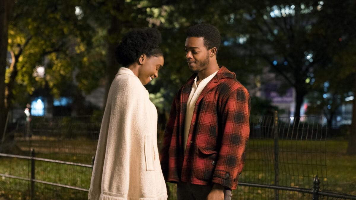 KiKi Layne as Tish and Stephan James as Fonny star in Barry Jenkins' "If Beale Street Could Talk."