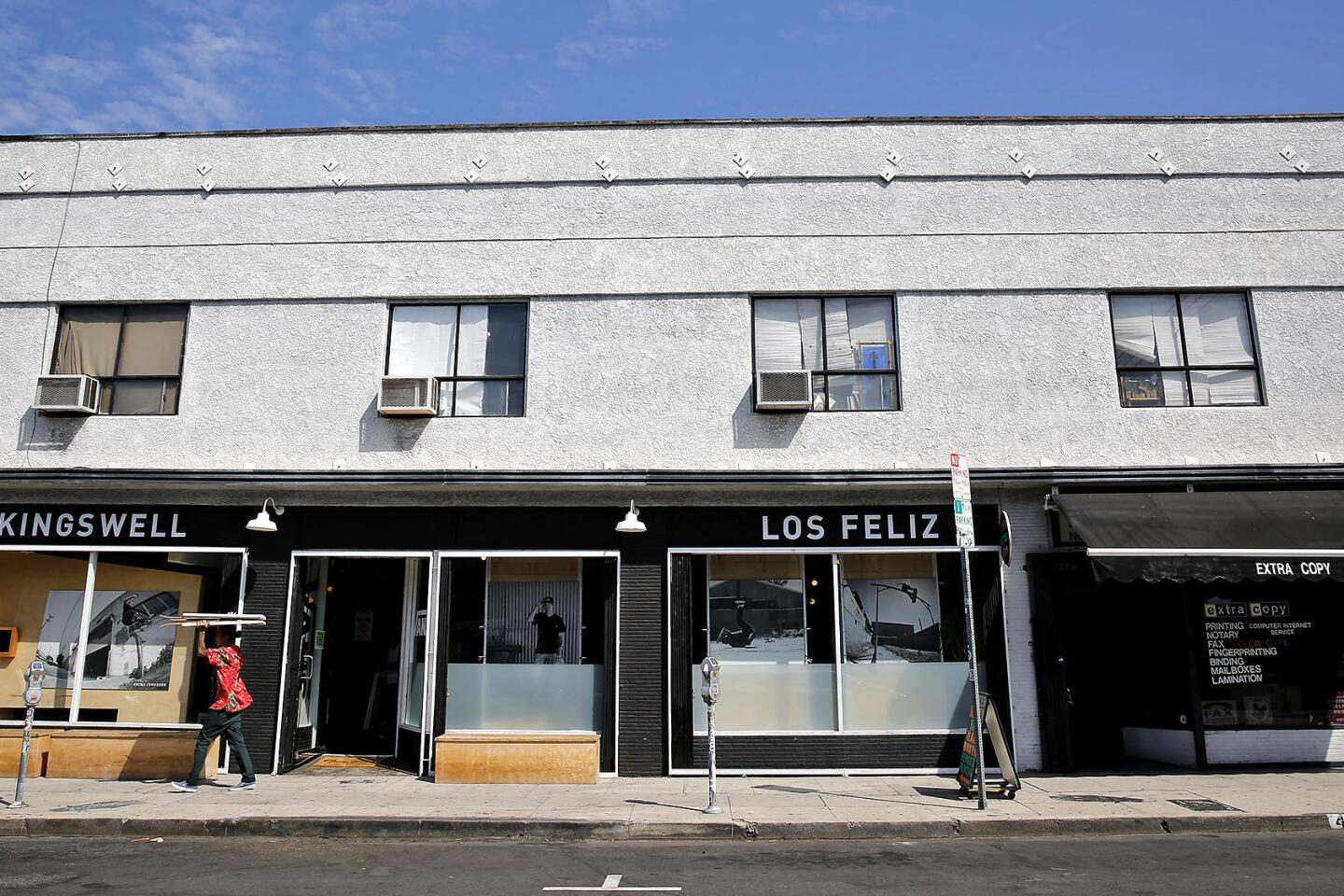You can get tattoos and photo copies in the Los Feliz building