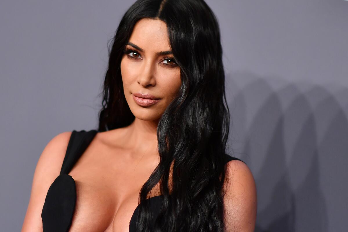 Kim Kardashian West in 2019.