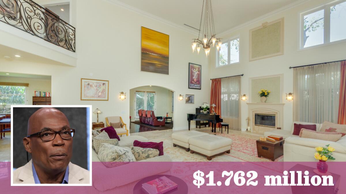 Writer, director and producer Paris Barclay, who won a pair of Emmys for "NYPD Blue," has sold his home in Valley Village for $1.762 million.