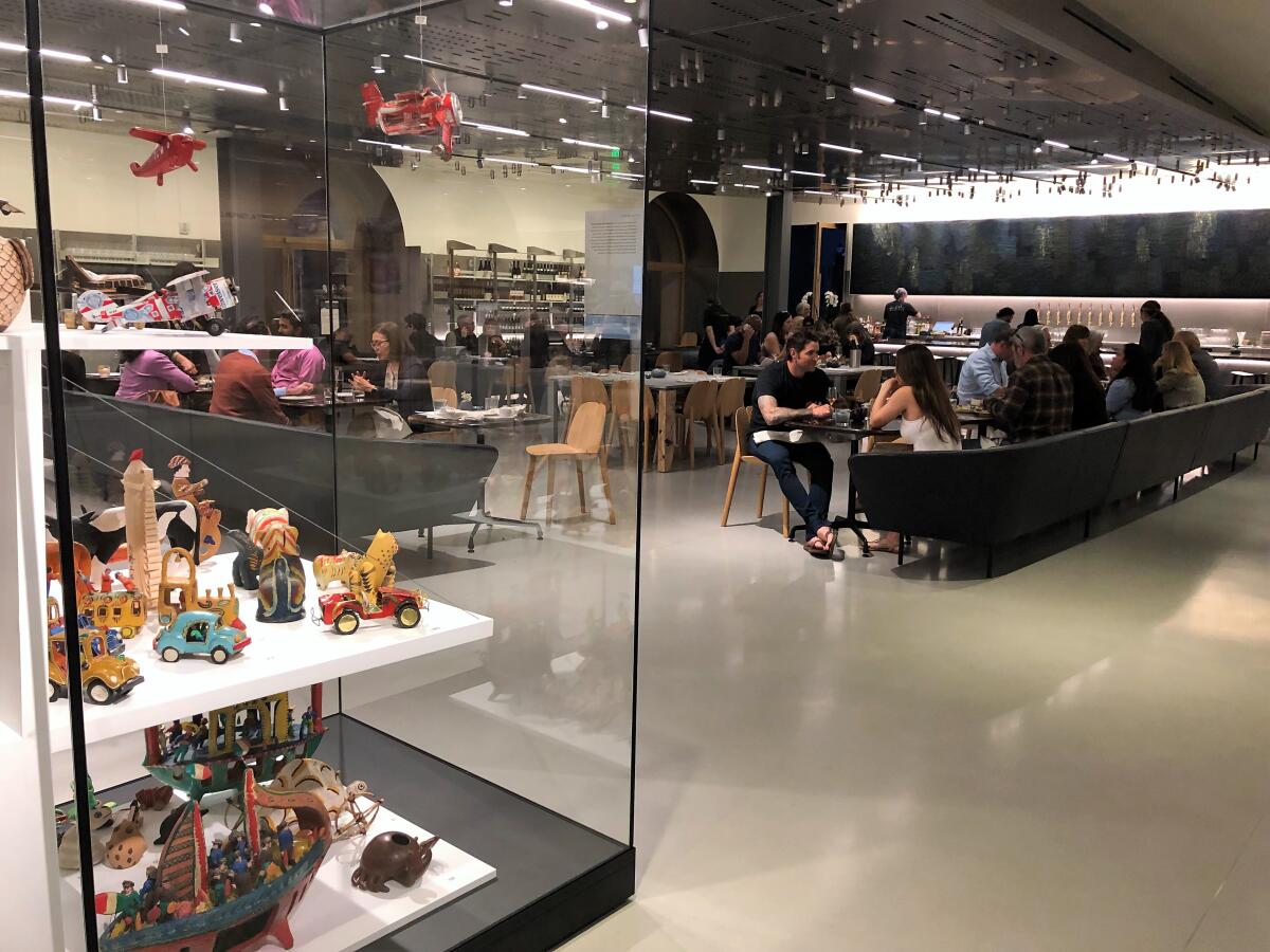 Artifact restaurant at Mingei International Museum in Balboa Park.