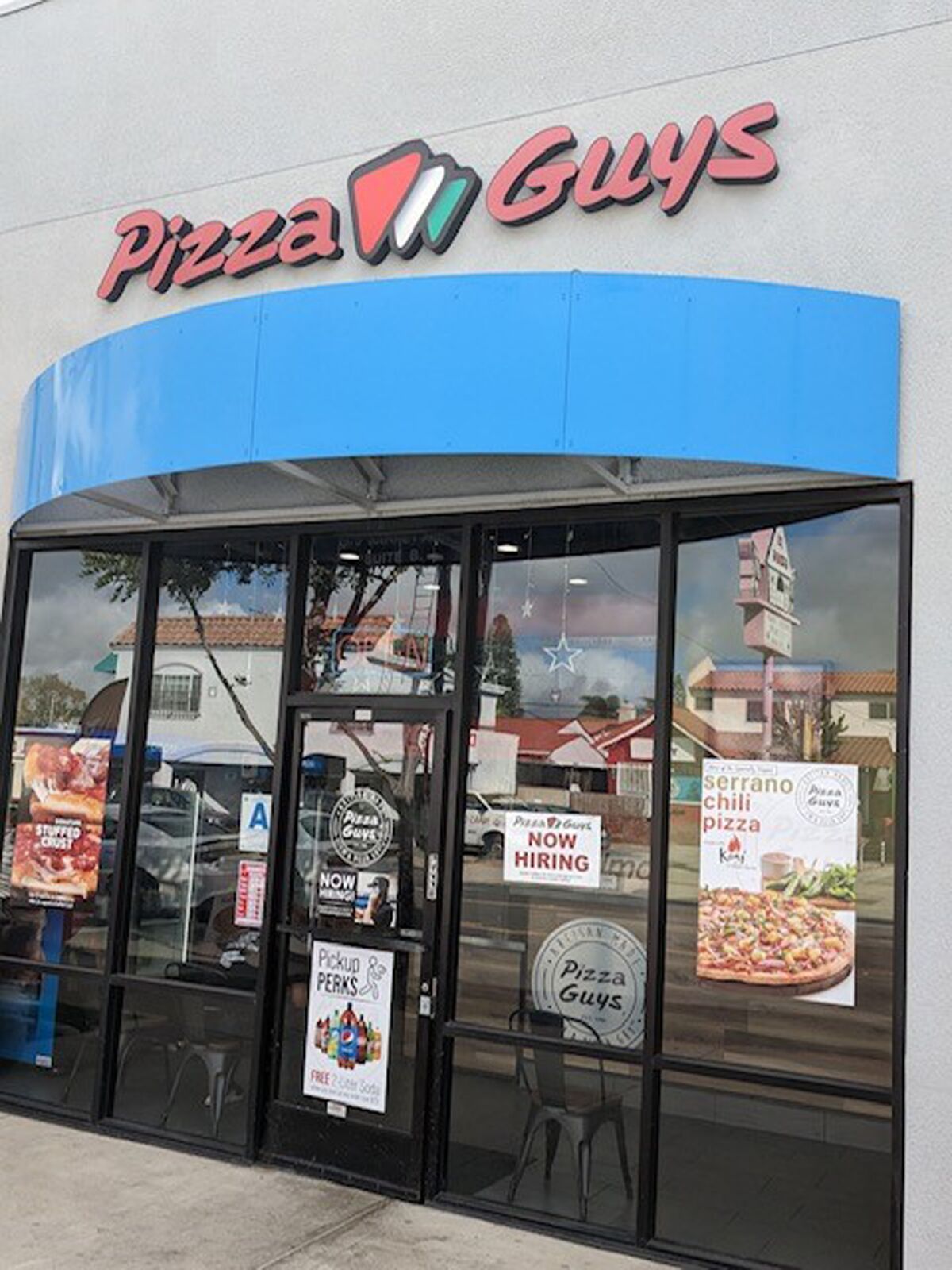 Pizza Guys Pacific Beach is at 1975 Garnet Ave., Suite B.
