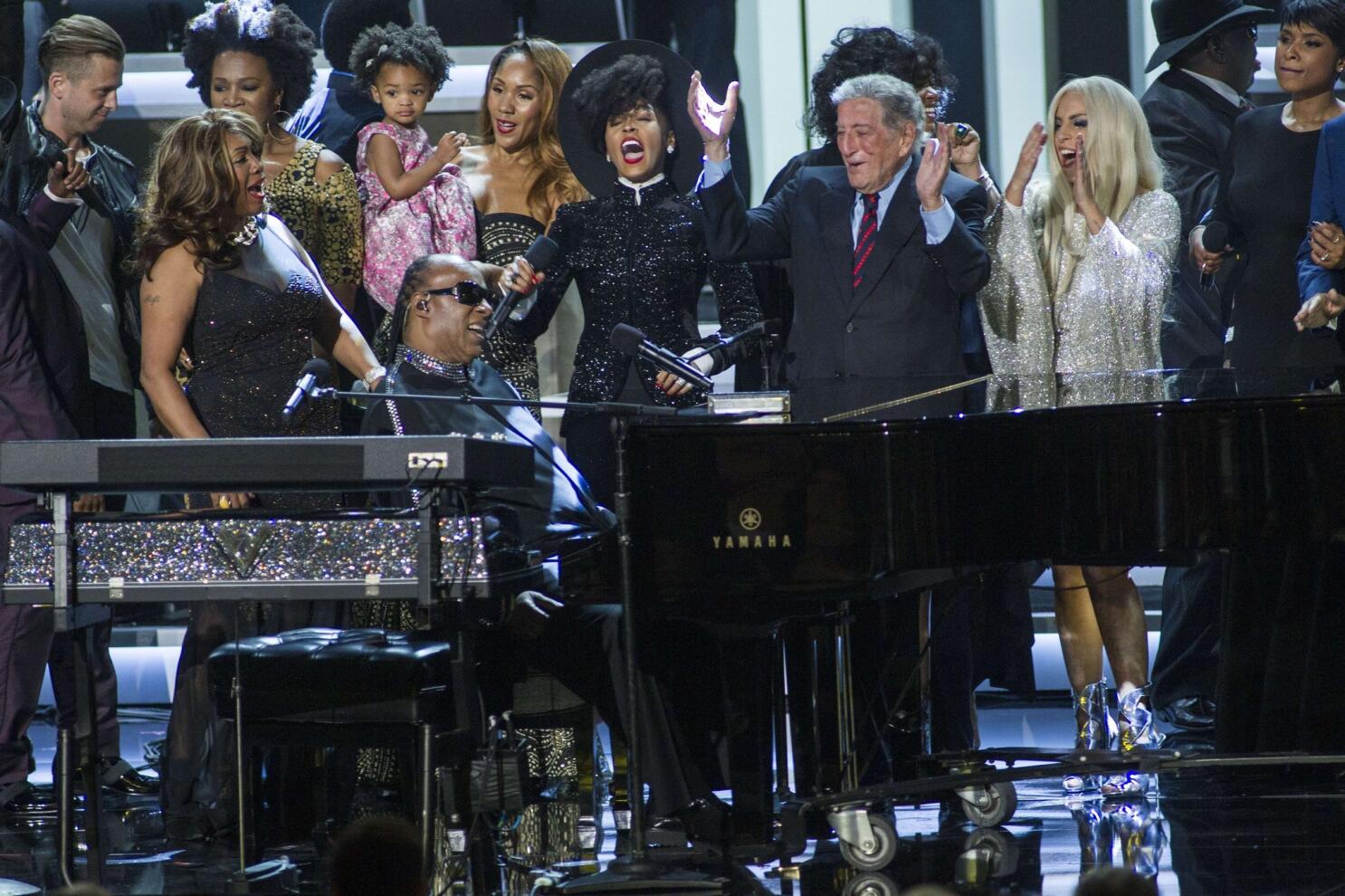 Artists sing songs in the key of Stevie Wonder for tribute concert