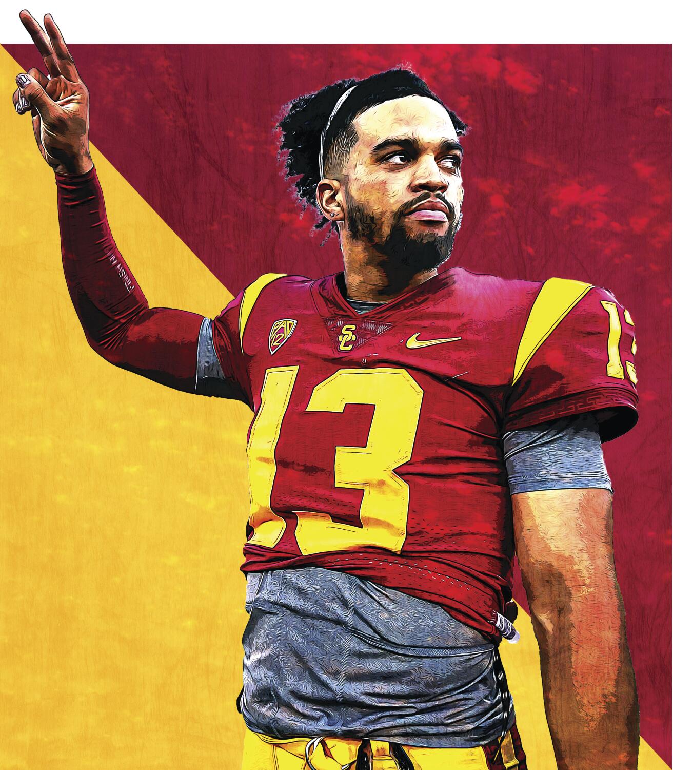 USC star Caleb Williams is not satisfied yet. 'Immortality comes from championships.'