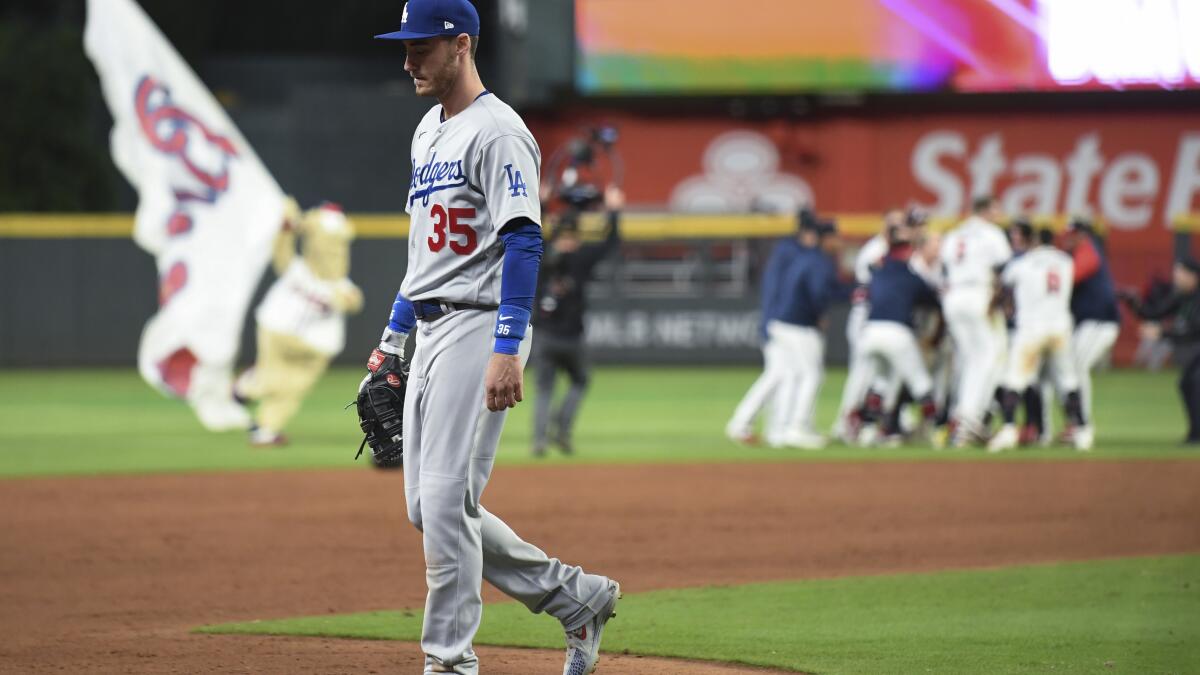 NLCS: Braves beat Dodgers on walk-off hit for second time in two