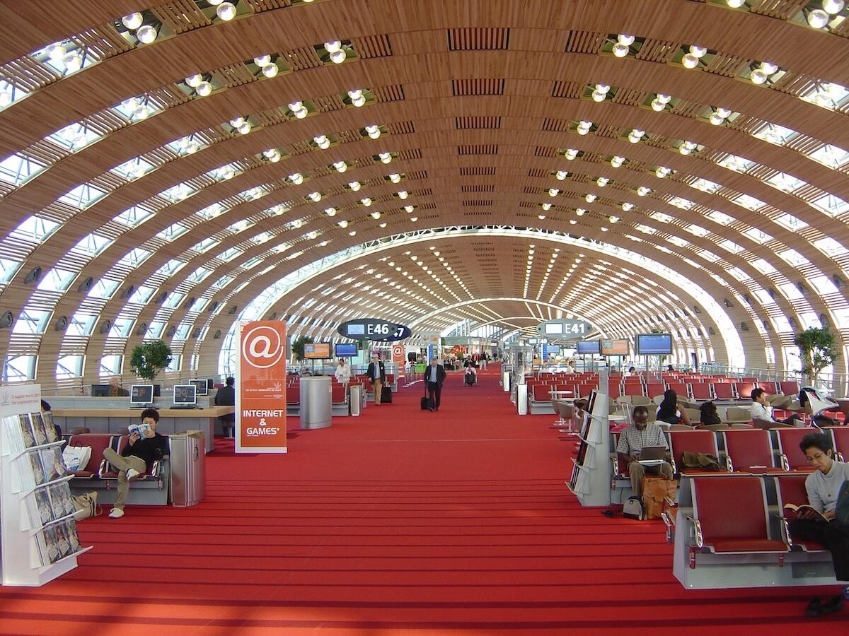 CDG Airport's many terminals.