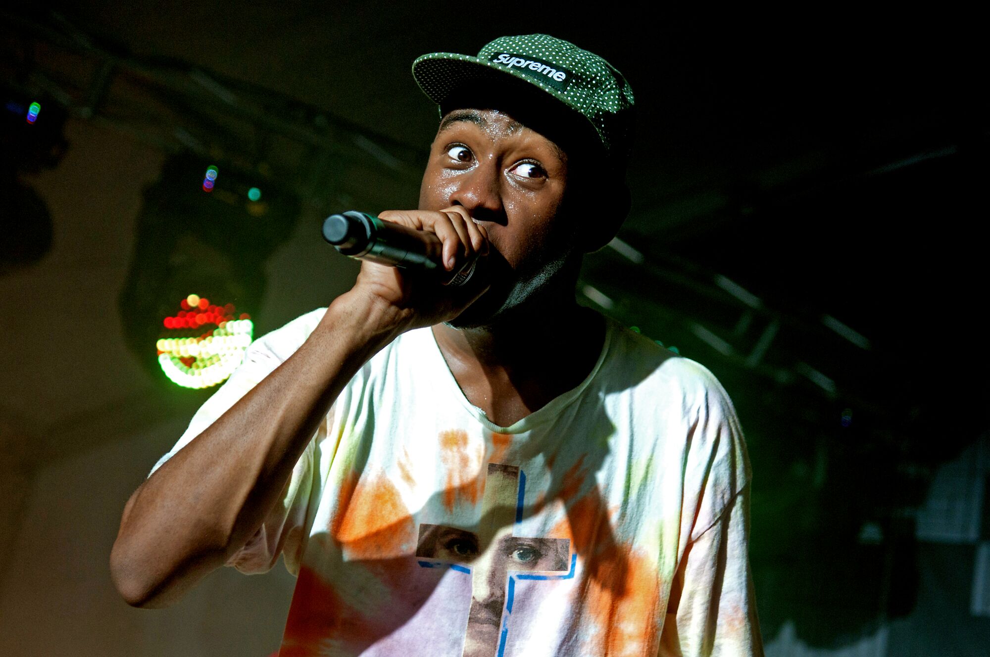 Tyler, the Creator performs.