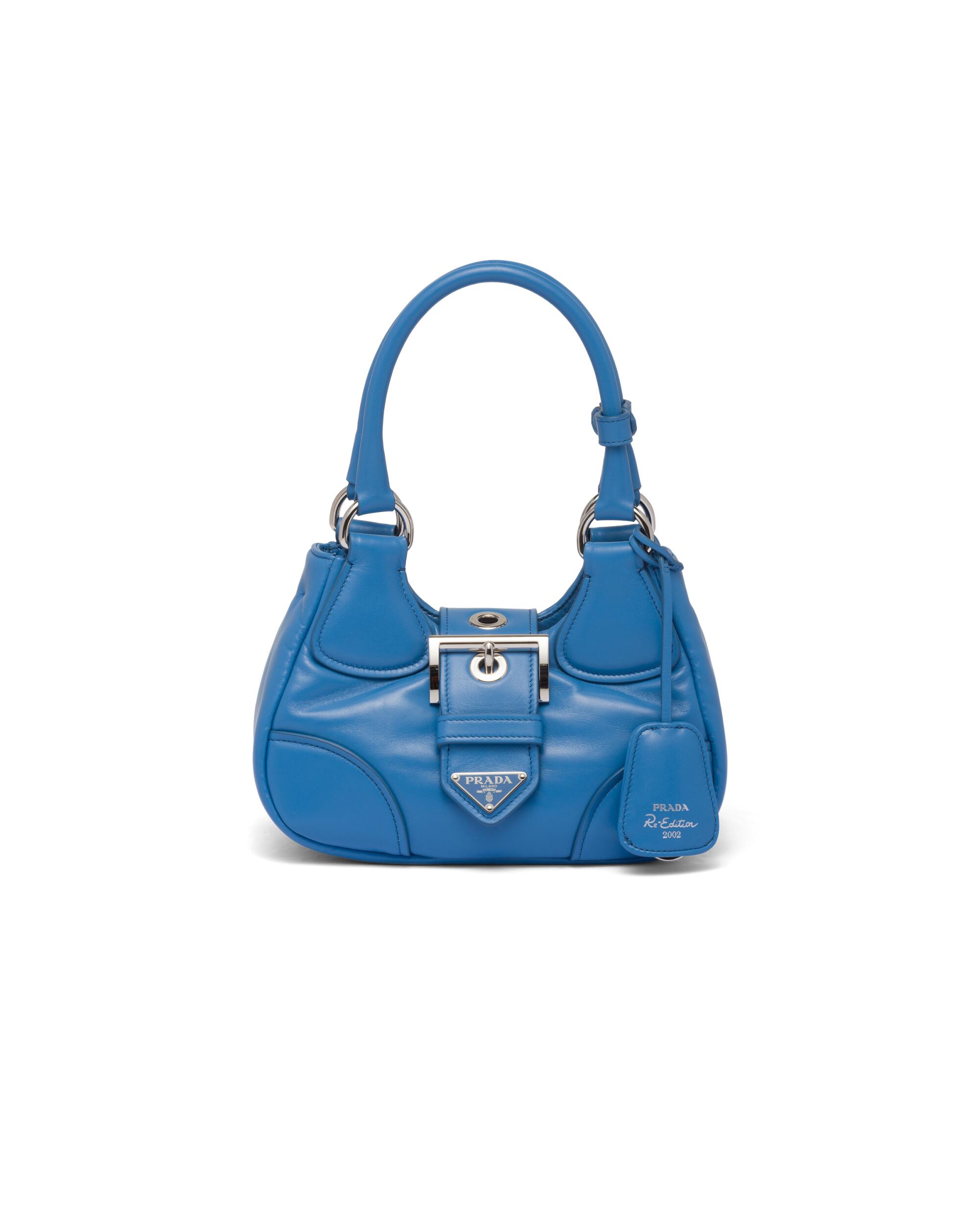 Blue Prada Moon Bag