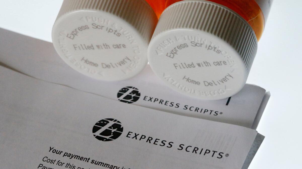 Health insurer Cigna will spend about $52 billion to acquire pharmacy benefits manager Express Scripts.