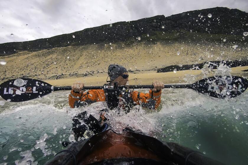 Veiga Grétarsdóttir tries to circumnavigate her native Iceland by solo kayak — going in the "wrong" direction.
