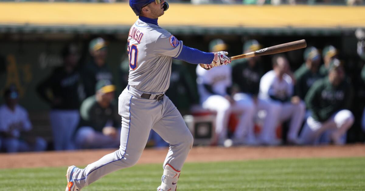 Pete Alonso, New York Mets sweep lowly Cubs with 4-3 victory - The San  Diego Union-Tribune