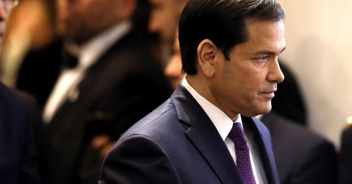 Column: Marco Rubio is the one grownup left within the room Column: Marco Rubio is the one grownup left within the room