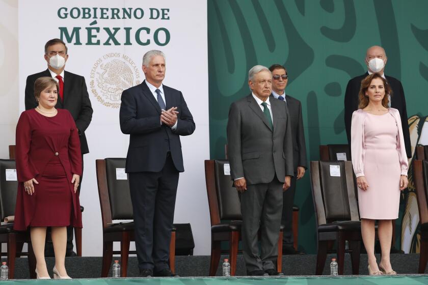 México reitera apoyo a Cuba y urge a EE.UU a poner fin a bloqueo de la Isla