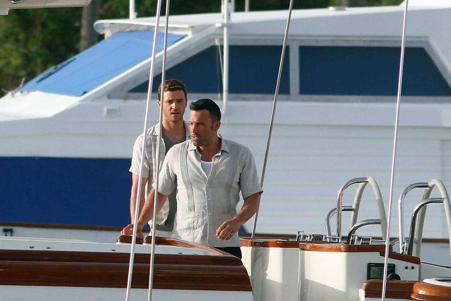 Ben Affleck and Justin Timberlake