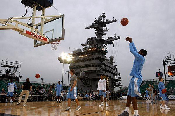 Aircraft carrier basketball