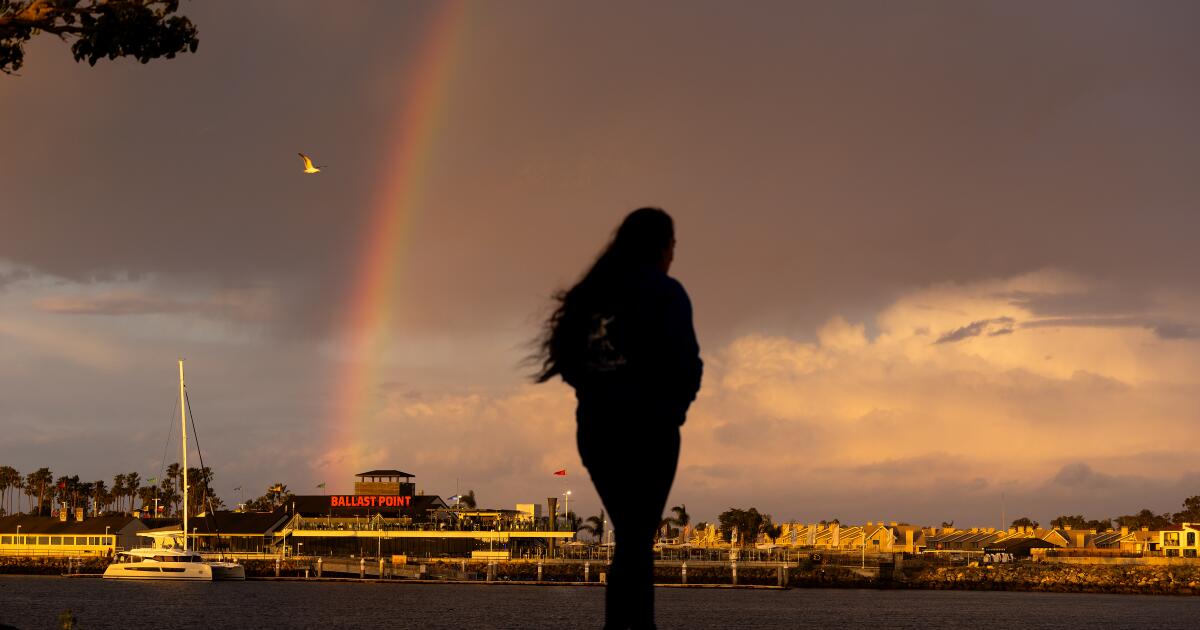 Another rainstorm is heading to Southern California this weekend