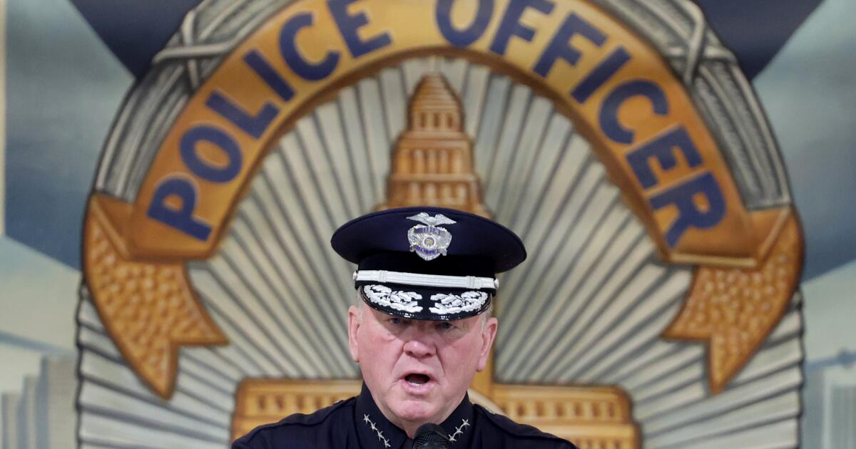 Le LAPD pourrait annuler certains cours de l’académie de police avant les Jeux olympiques de 2028