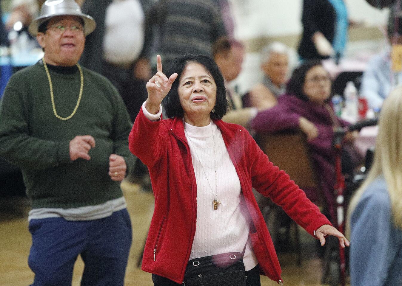 Photo Gallery: Sock hop at Joslyn Center in Burbank